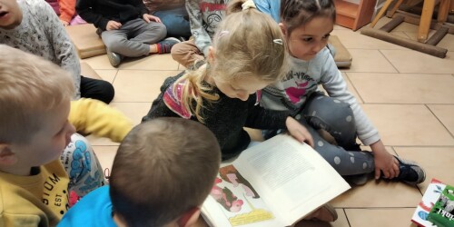 2.Dzieci oglądają wybrane książki